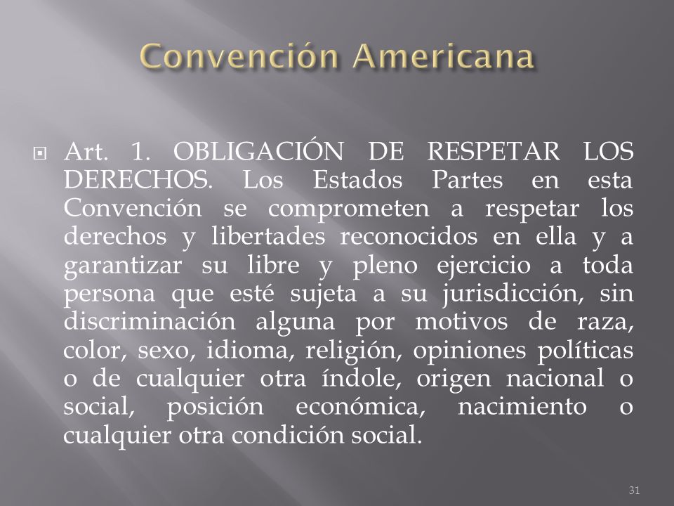 Convención Americana