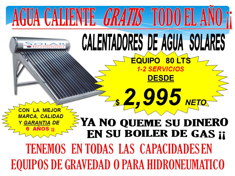 YA NO QUEME SU DINERO EN SU BOILER DE GAS ¡¡