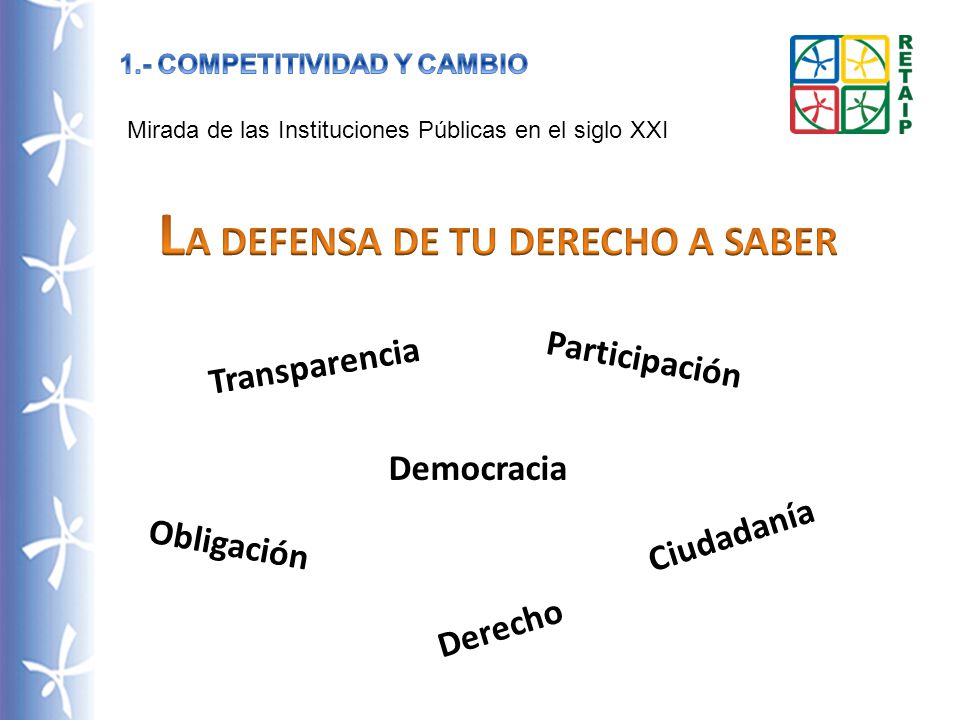 LA DEFENSA DE TU DERECHO A SABER