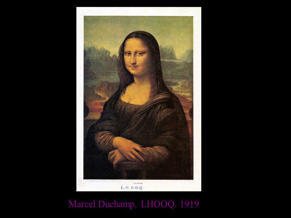 Marcel Duchamp. LHOOQ. 1919