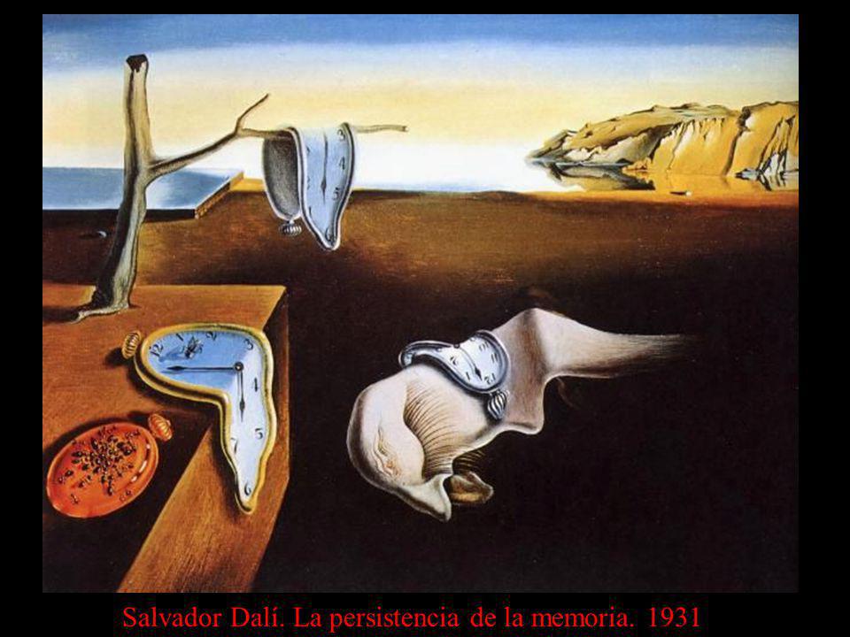 Salvador Dalí. La persistencia de la memoria. 1931