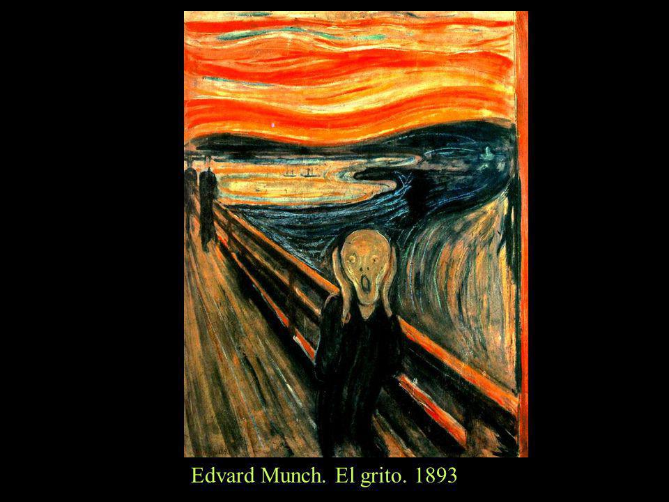 Edvard Munch. El grito. 1893