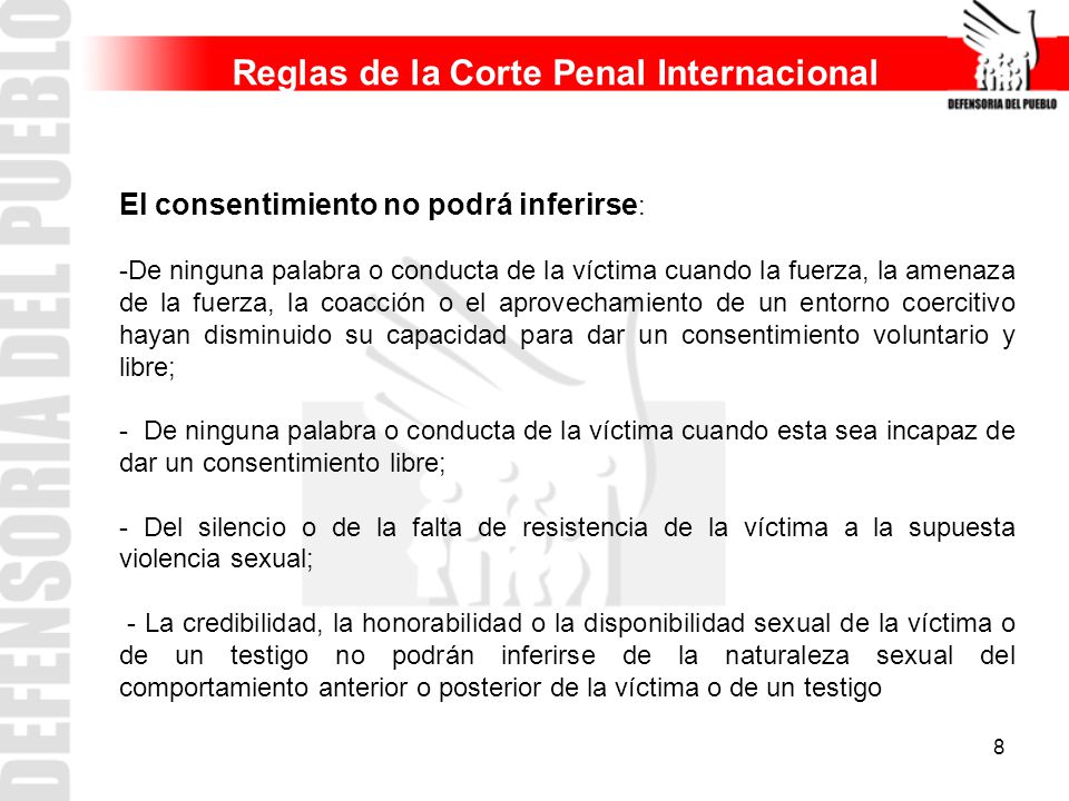 Reglas de la Corte Penal Internacional
