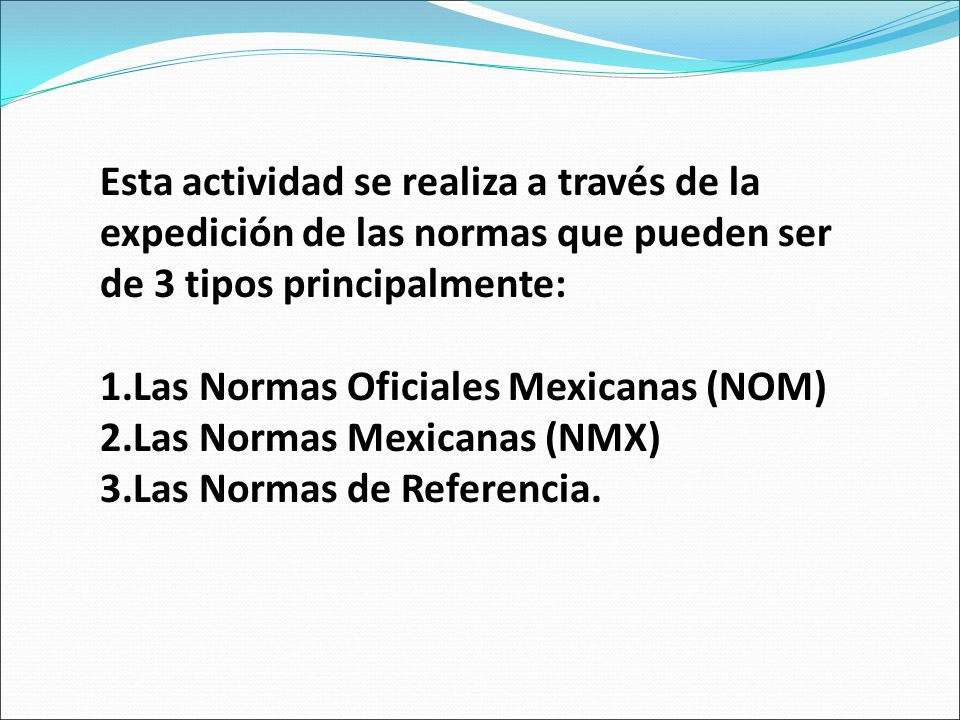 Esta actividad se realiza a través de la expedición de las normas que pueden ser de 3 tipos principalmente: