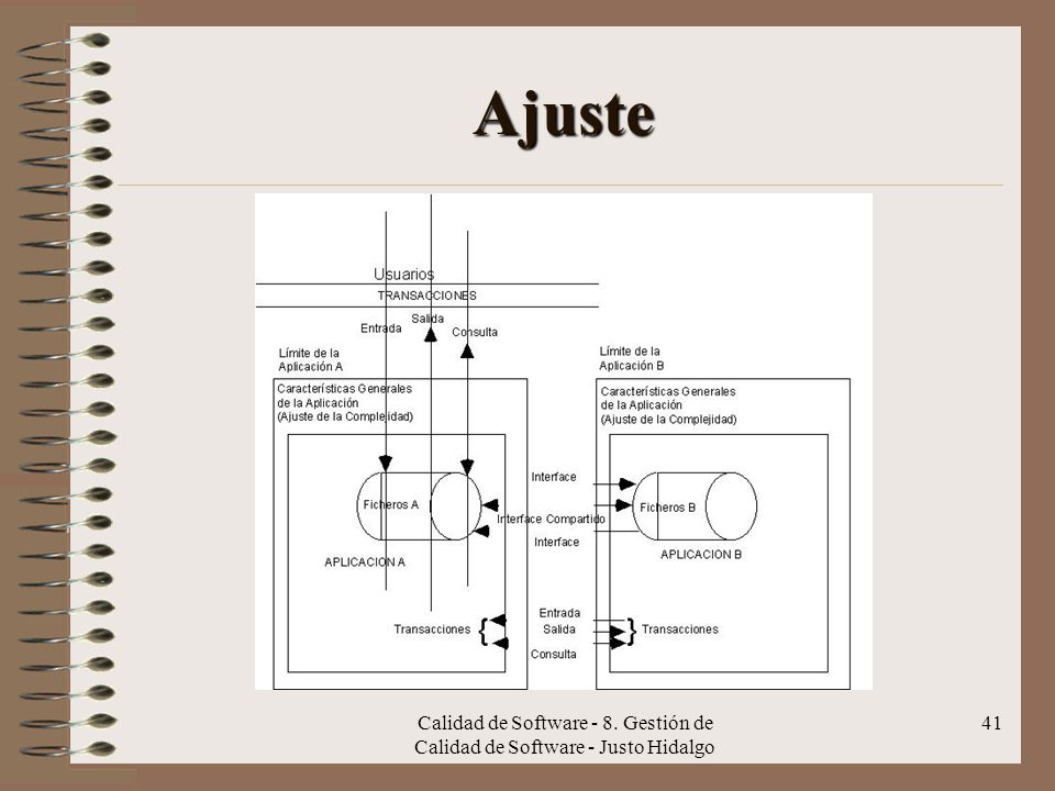 Ajuste Calidad de Software - 8. Gestión de Calidad de Software - Justo Hidalgo