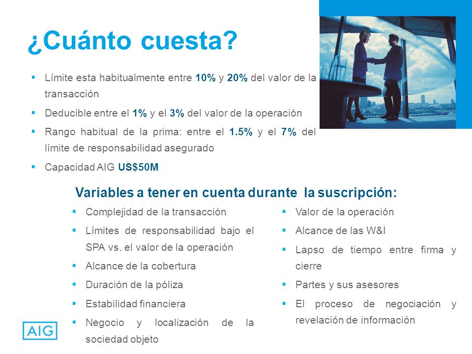 ¿Cuánto cuesta Variables a tener en cuenta durante la suscripción: