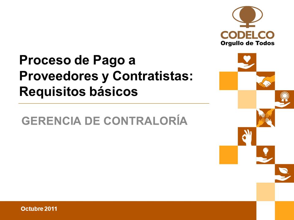 Proceso de Pago a Proveedores y Contratistas: Requisitos básicos
