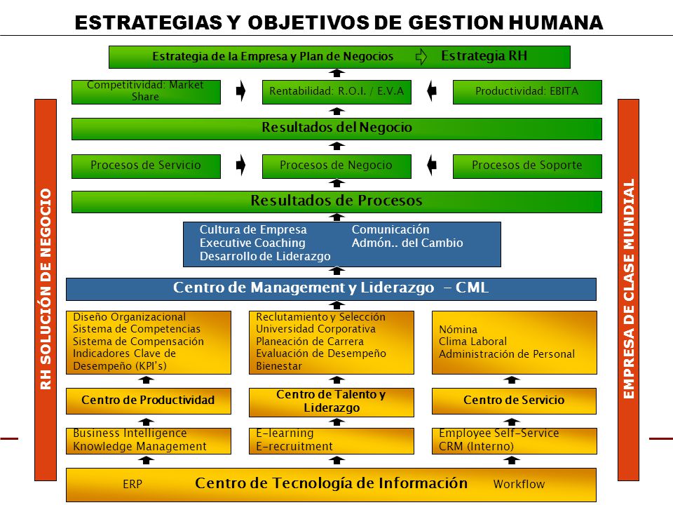 Estrategia de la Empresa y Plan de Negocios Estrategia RH