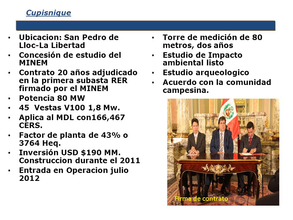 Cupisnique Ubicacion: San Pedro de Lloc-La Libertad. Concesión de estudio del MINEM.