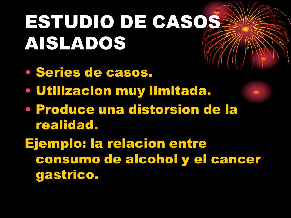 ESTUDIO DE CASOS AISLADOS