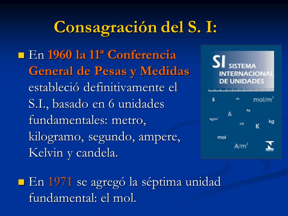 Consagración del S. I: