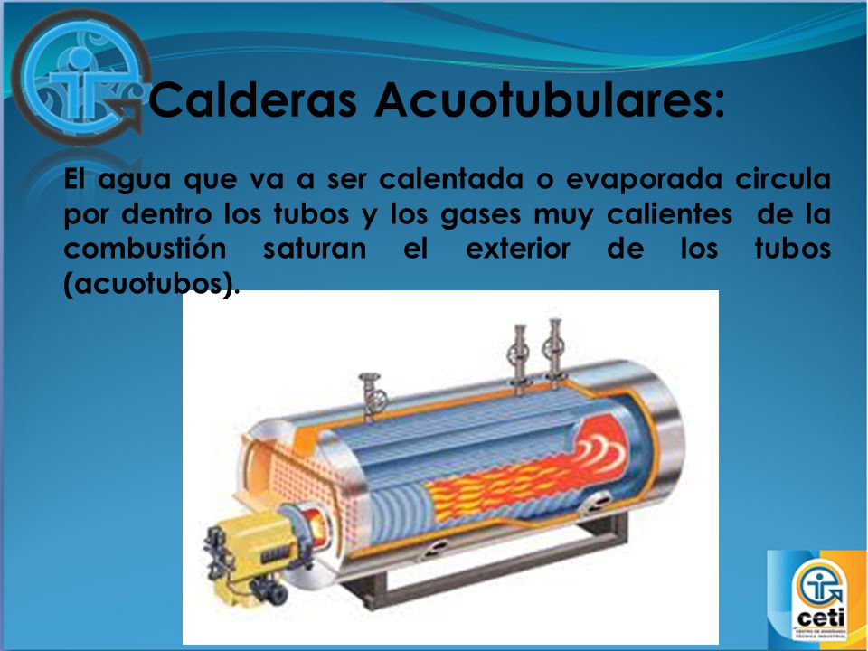 Calderas Acuotubulares: