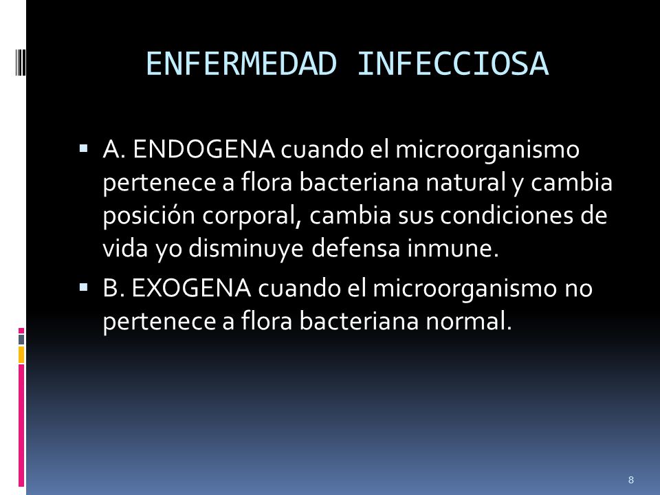 ENFERMEDAD INFECCIOSA