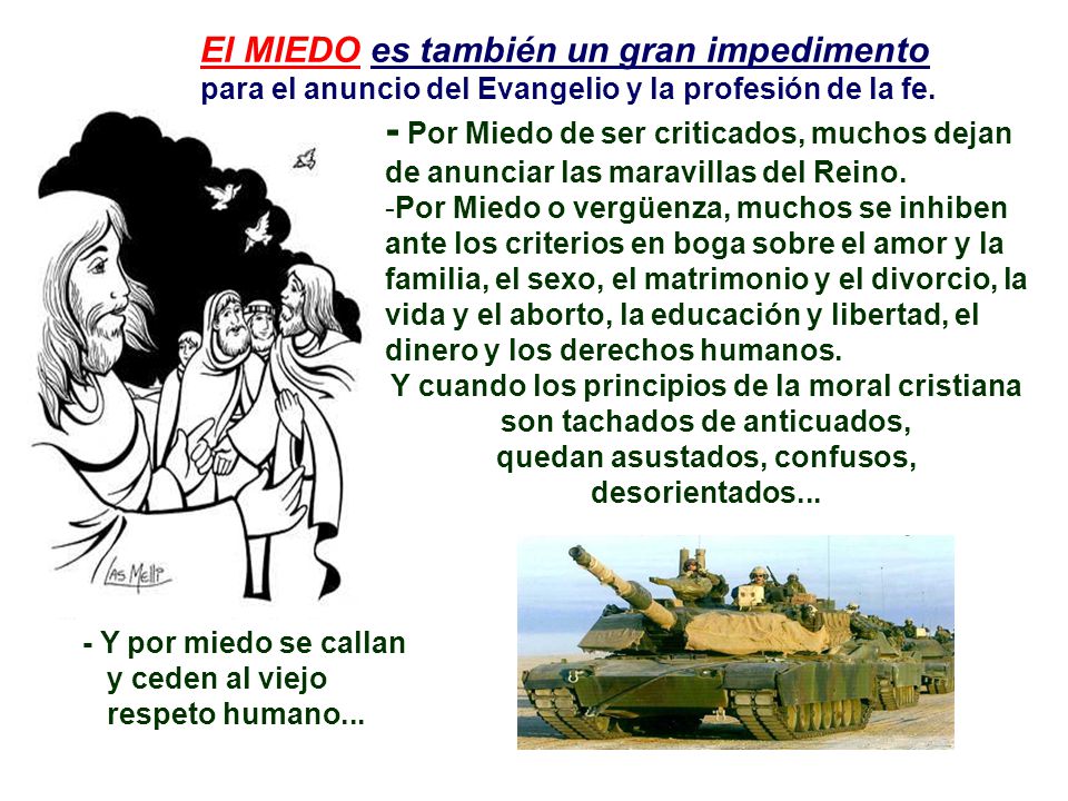 quedan asustados, confusos, desorientados...