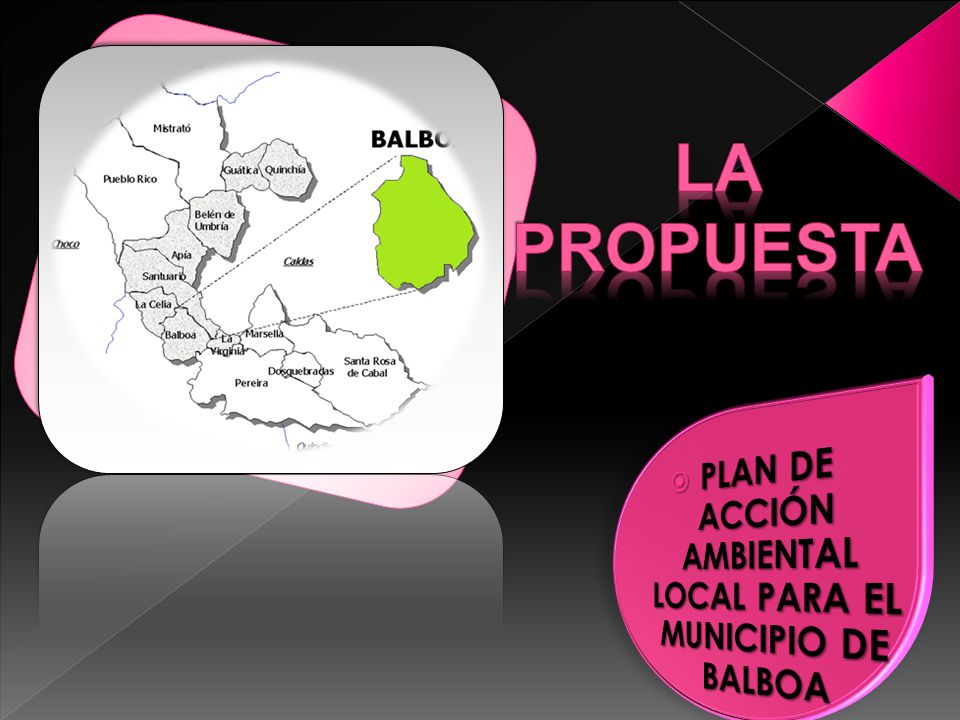 PLAN DE ACCIÓN AMBIENTAL LOCAL PARA EL MUNICIPIO DE BALBOA