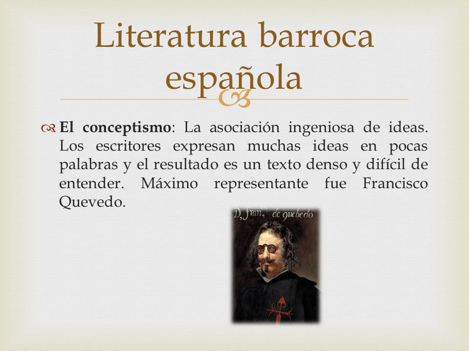 Literatura barroca española