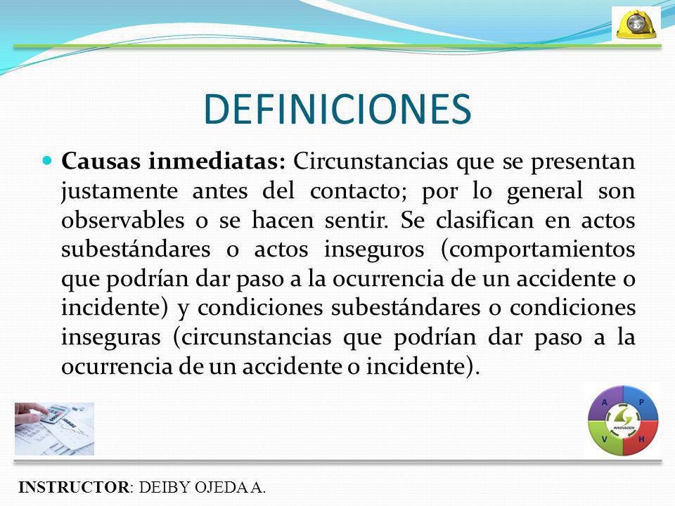 INSTRUCTOR: DEIBY OJEDA A.
