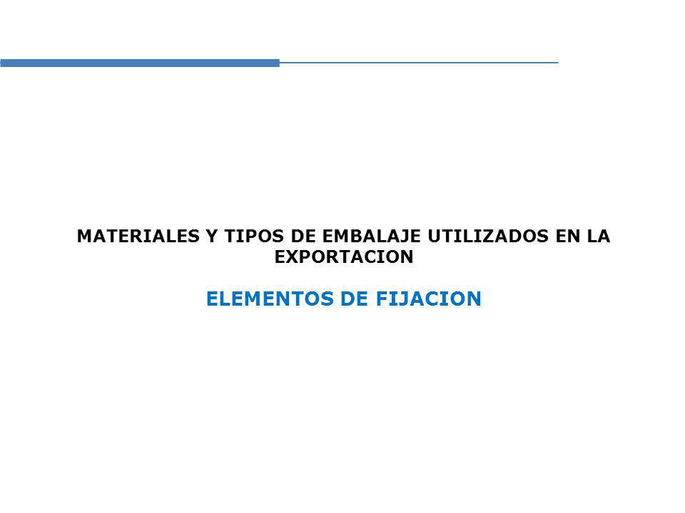 MATERIALES Y TIPOS DE EMBALAJE UTILIZADOS EN LA EXPORTACION