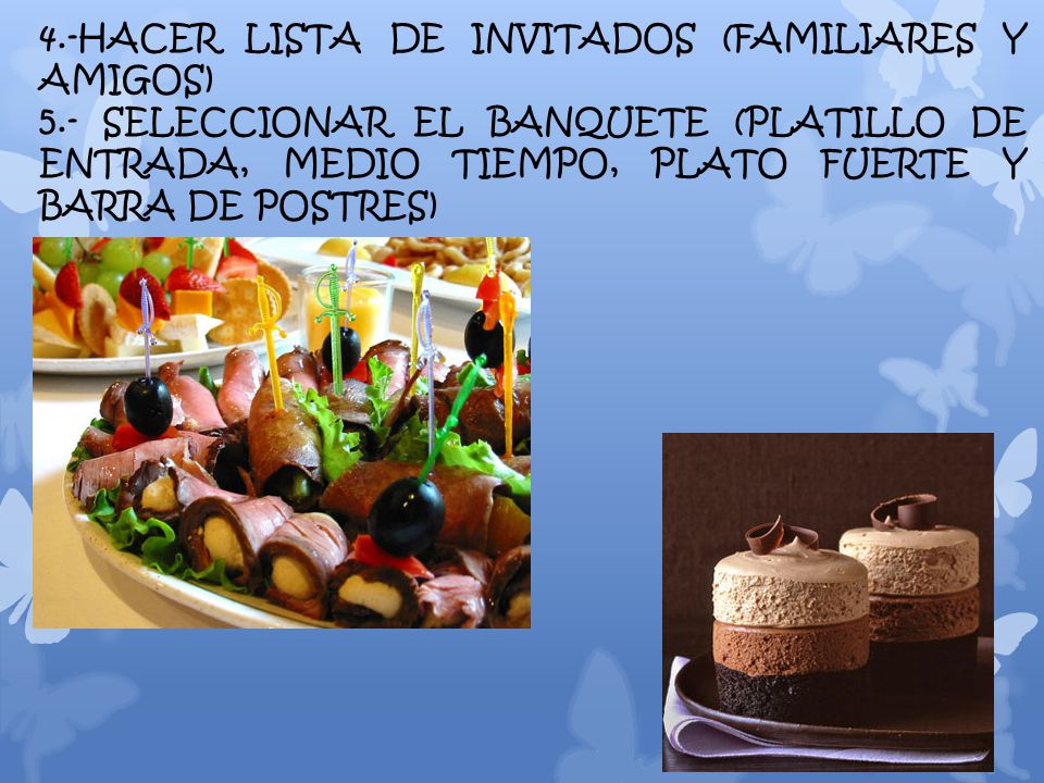 4.-HACER LISTA DE INVITADOS (FAMILIARES Y AMIGOS)