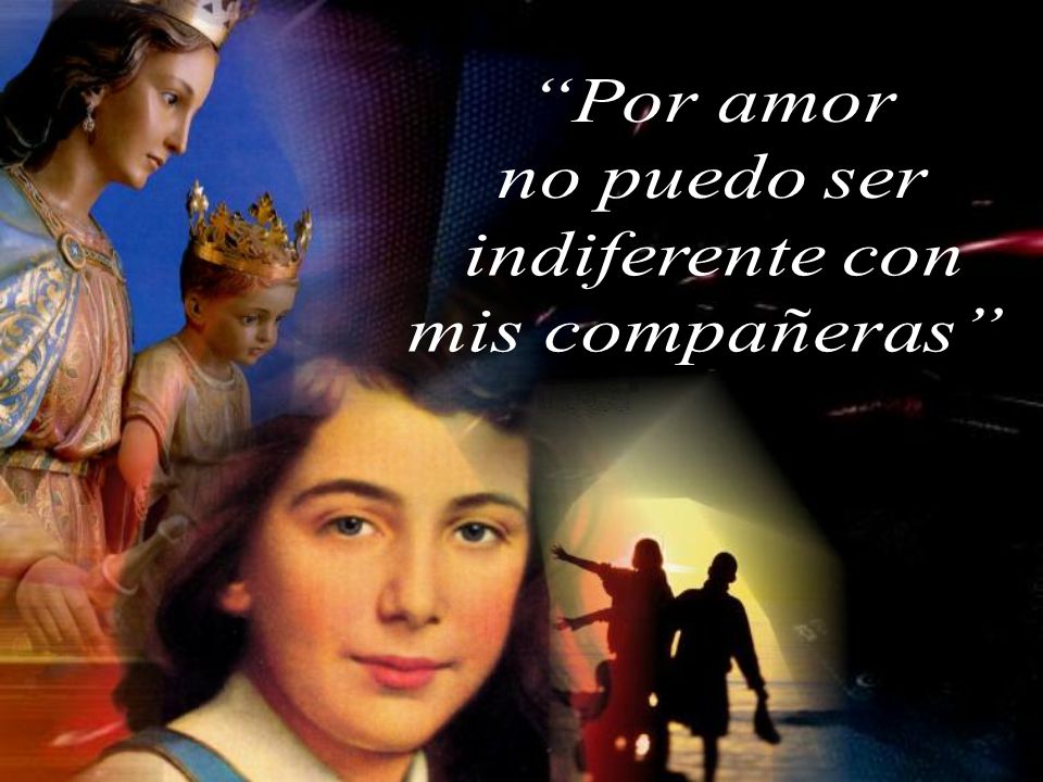 Por amor no puedo ser indiferente con mis compañeras