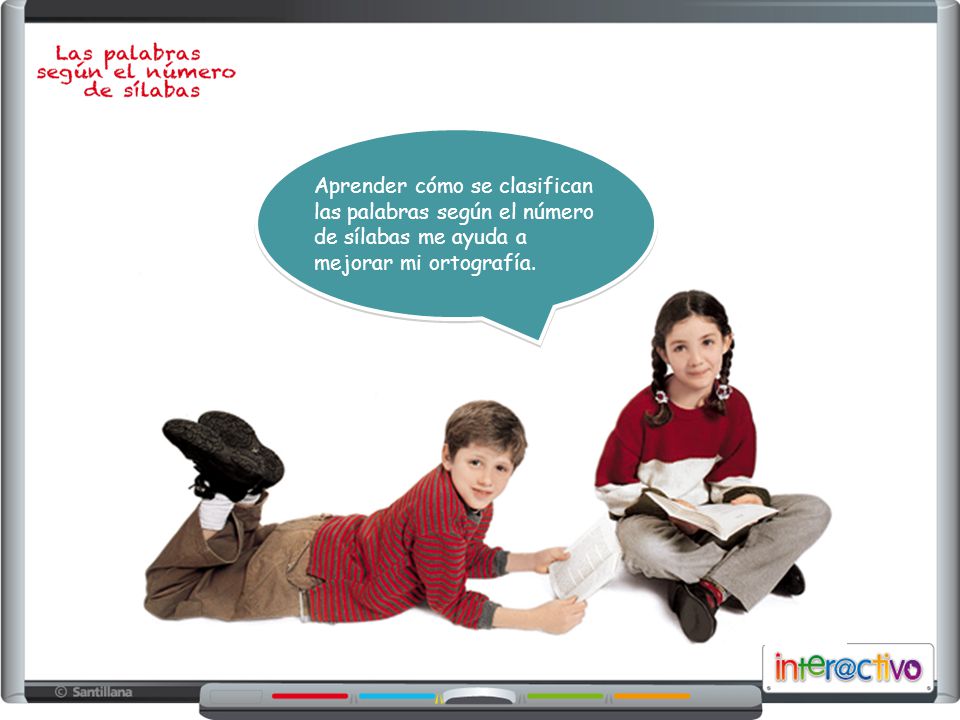 Aprender cómo se clasifican las palabras según el número de sílabas me ayuda a mejorar mi ortografía.
