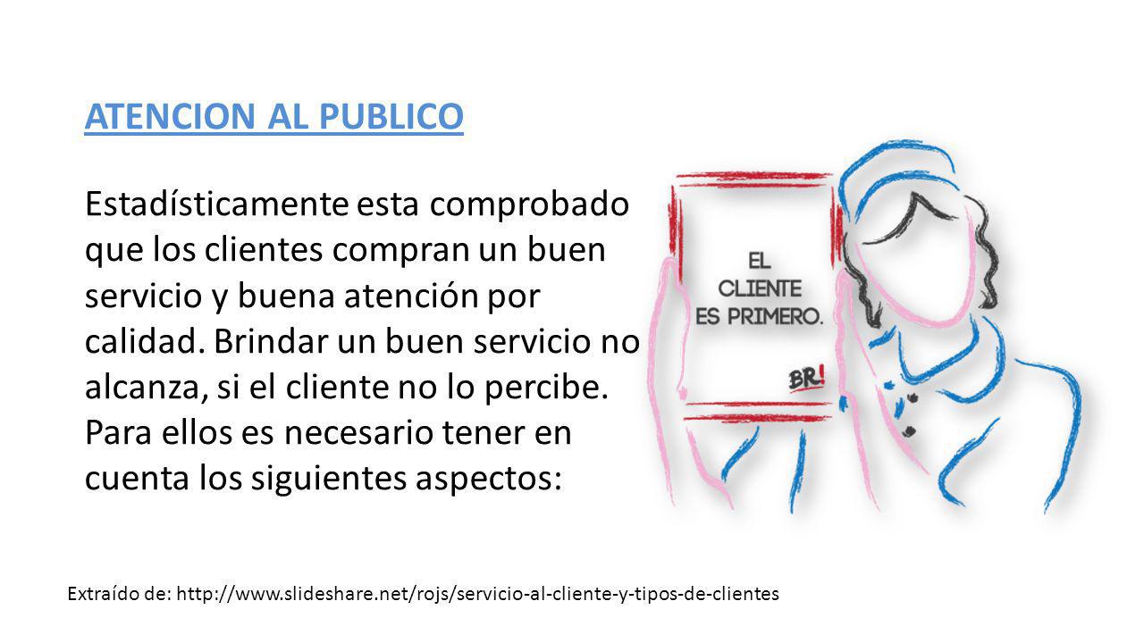 ATENCION AL PUBLICO