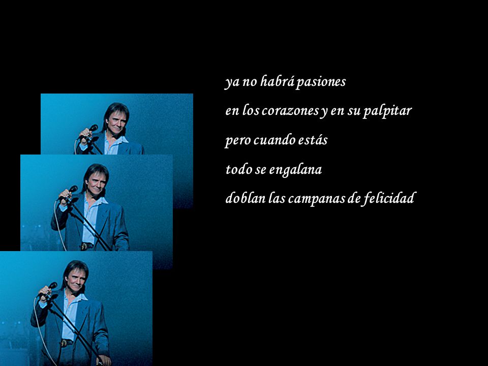 ya no habrá pasiones en los corazones y en su palpitar.