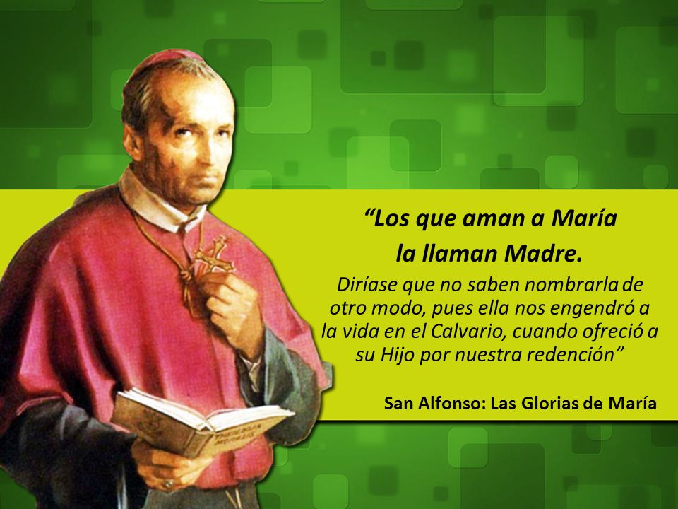 San Alfonso: Las Glorias de María