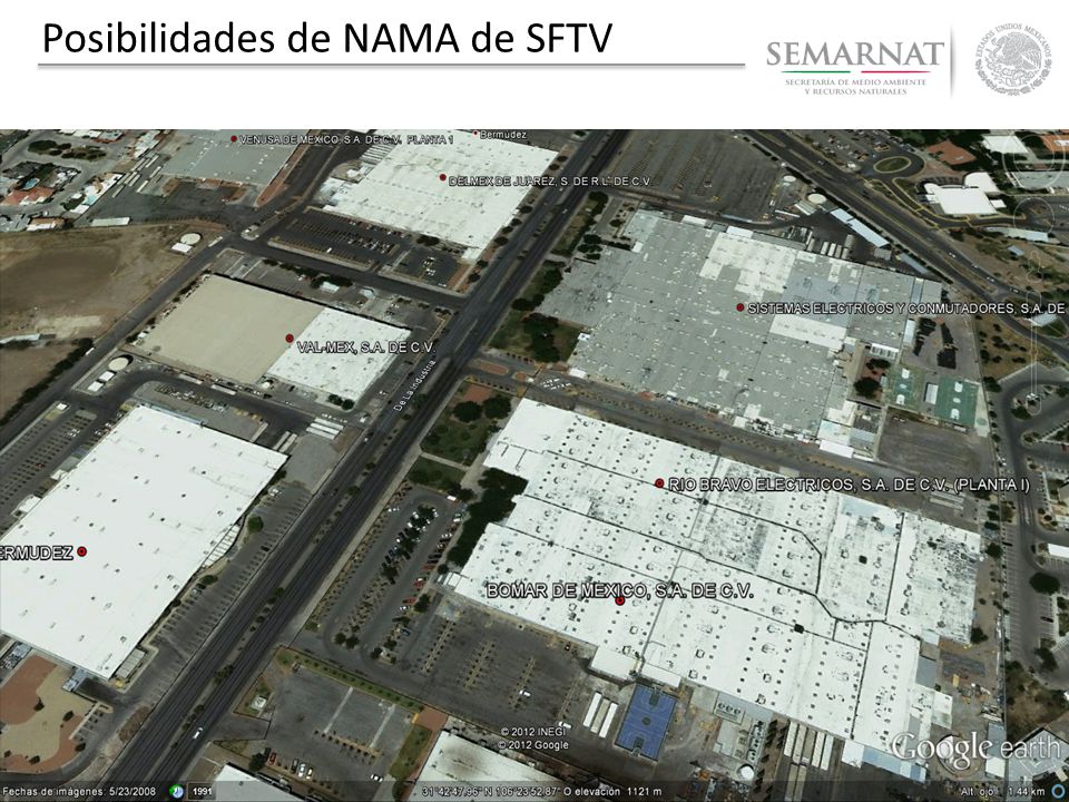 Posibilidades de NAMA de SFTV