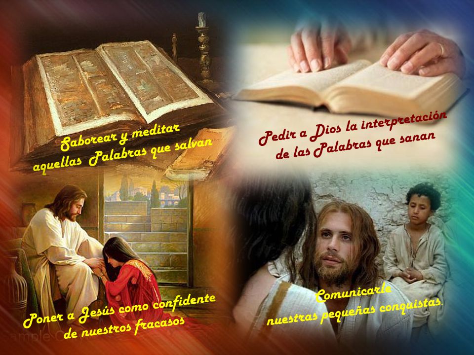 Pedir a Dios la interpretación de las Palabras que sanan