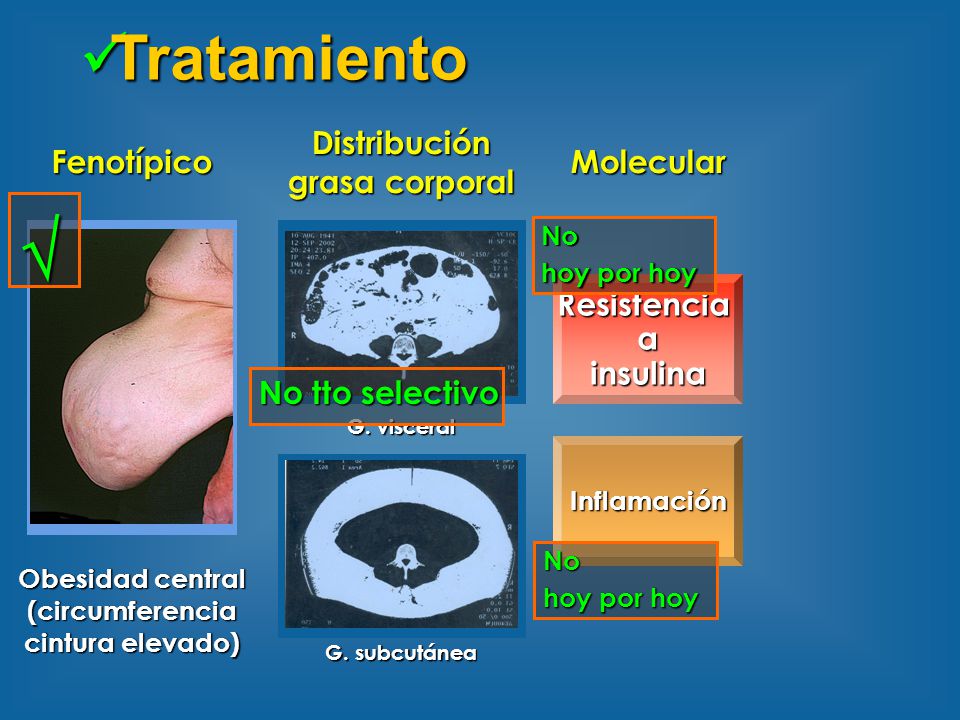 Distribución grasa corporal (circumferencia cintura elevado)