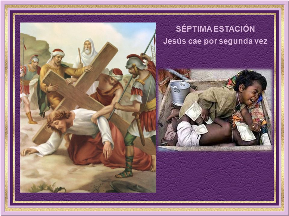 Jesús cae por segunda vez