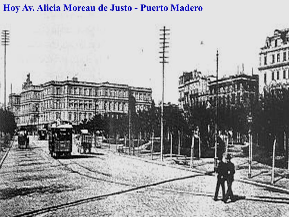 Hoy Av. Alicia Moreau de Justo - Puerto Madero