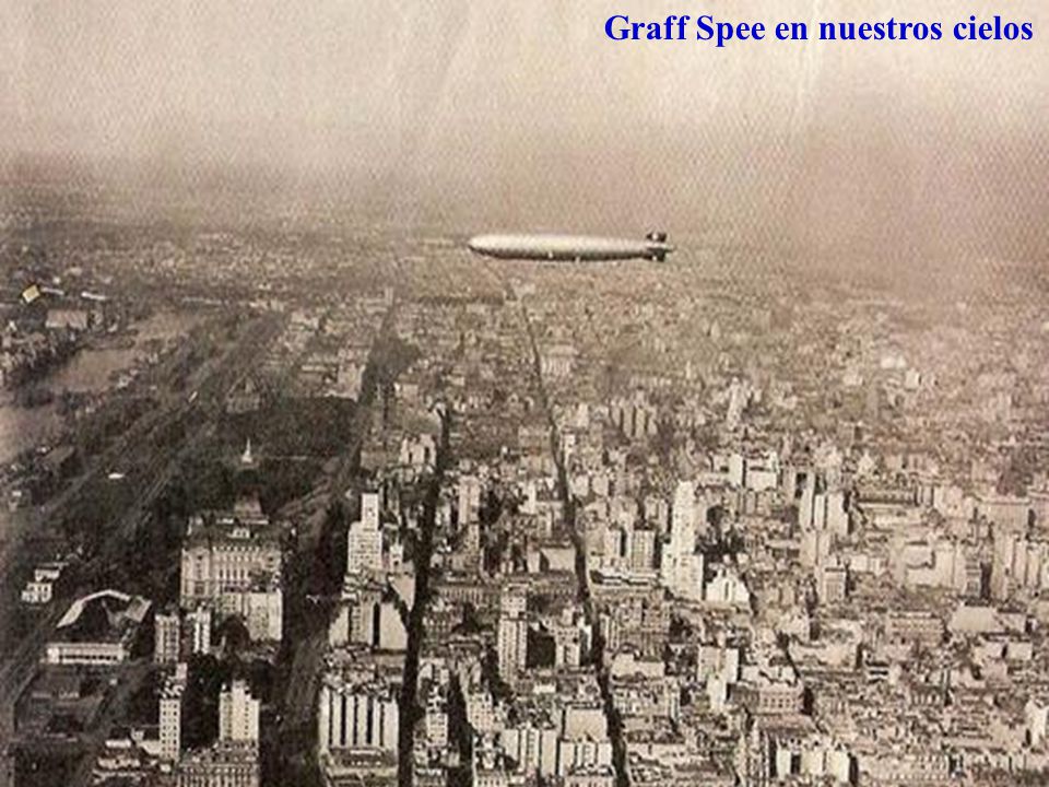 Graff Spee en nuestros cielos