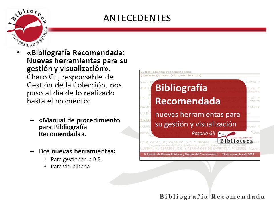 ANTECEDENTES
