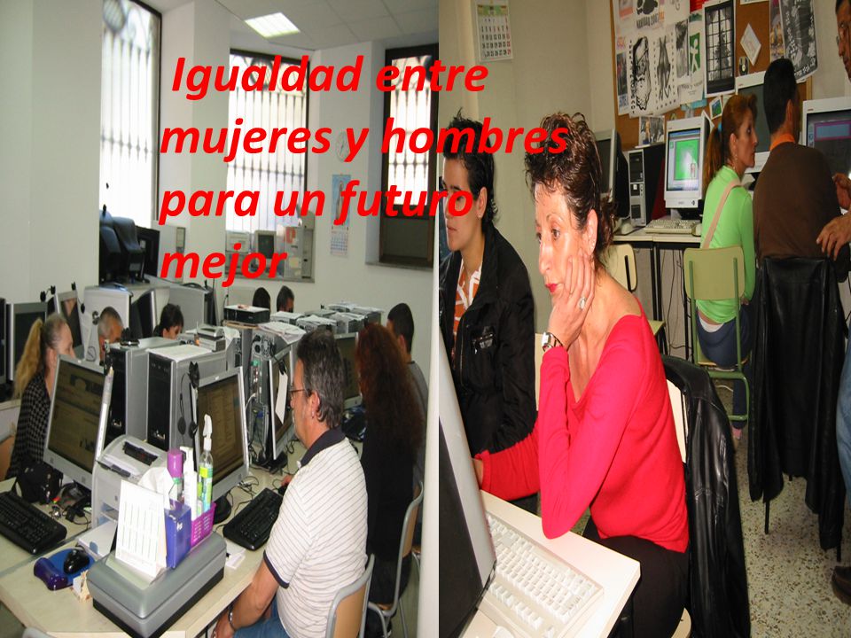 Igualdad entre mujeres y hombres para un futuro mejor
