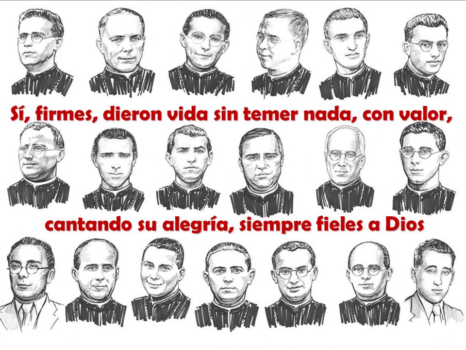 Sí, firmes, dieron vida sin temer nada, con valor,