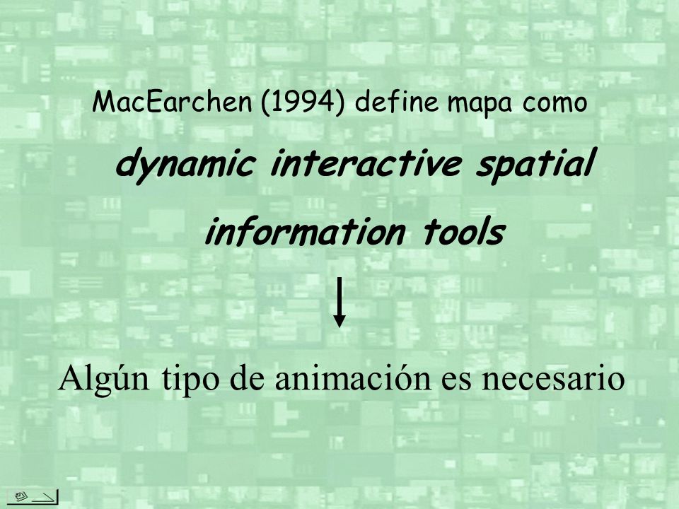 Algún tipo de animación es necesario