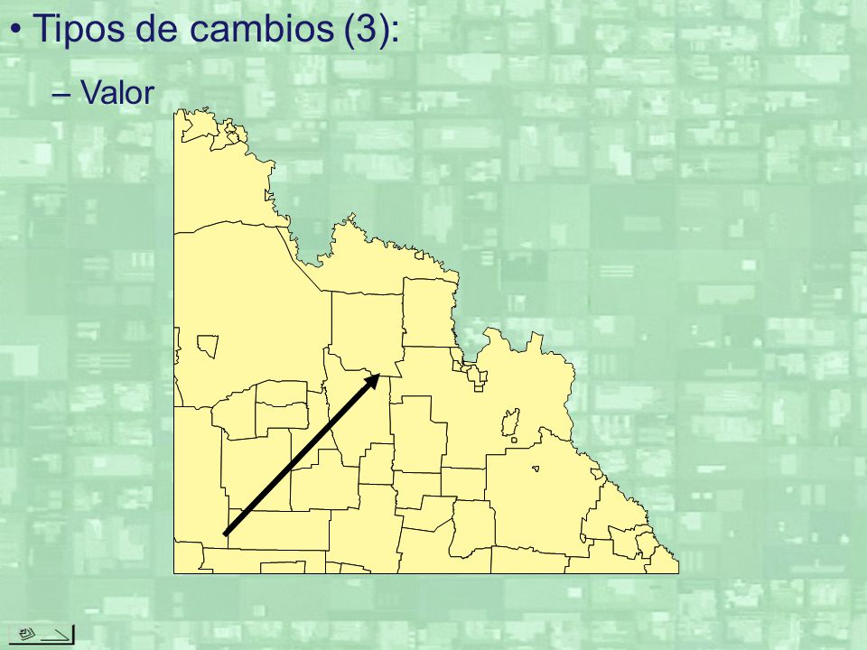 Tipos de cambios (3): Valor