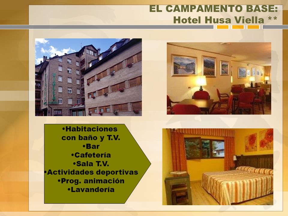 EL CAMPAMENTO BASE: Hotel Husa Viella **