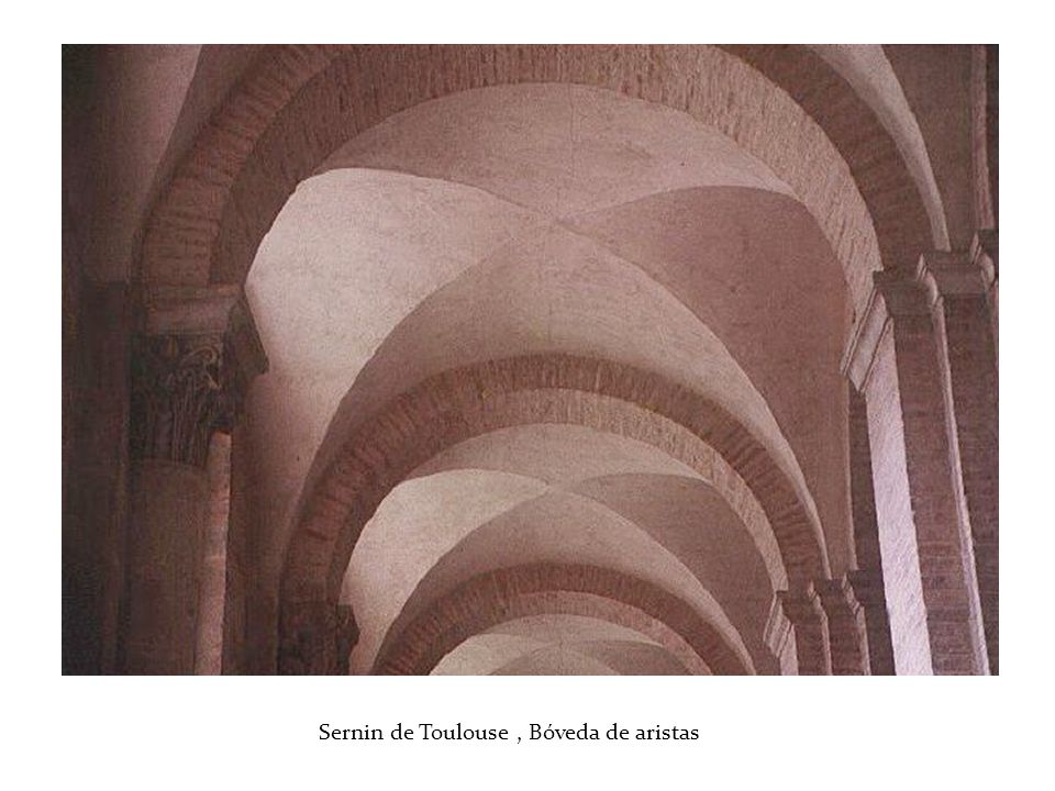 Sernin de Toulouse , Bóveda de aristas