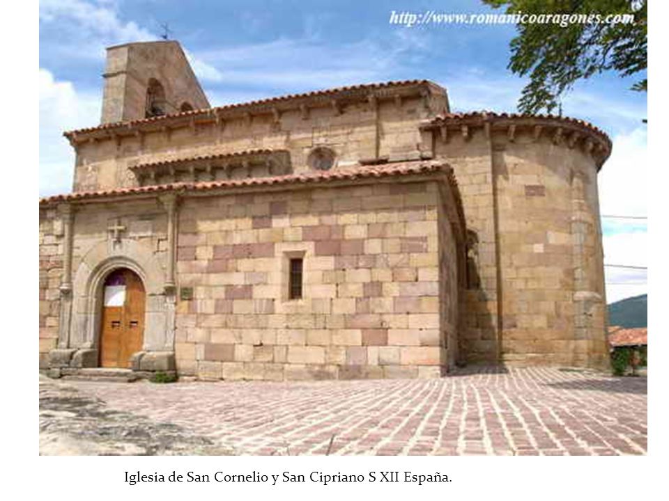 Iglesia de San Cornelio y San Cipriano S XII España.