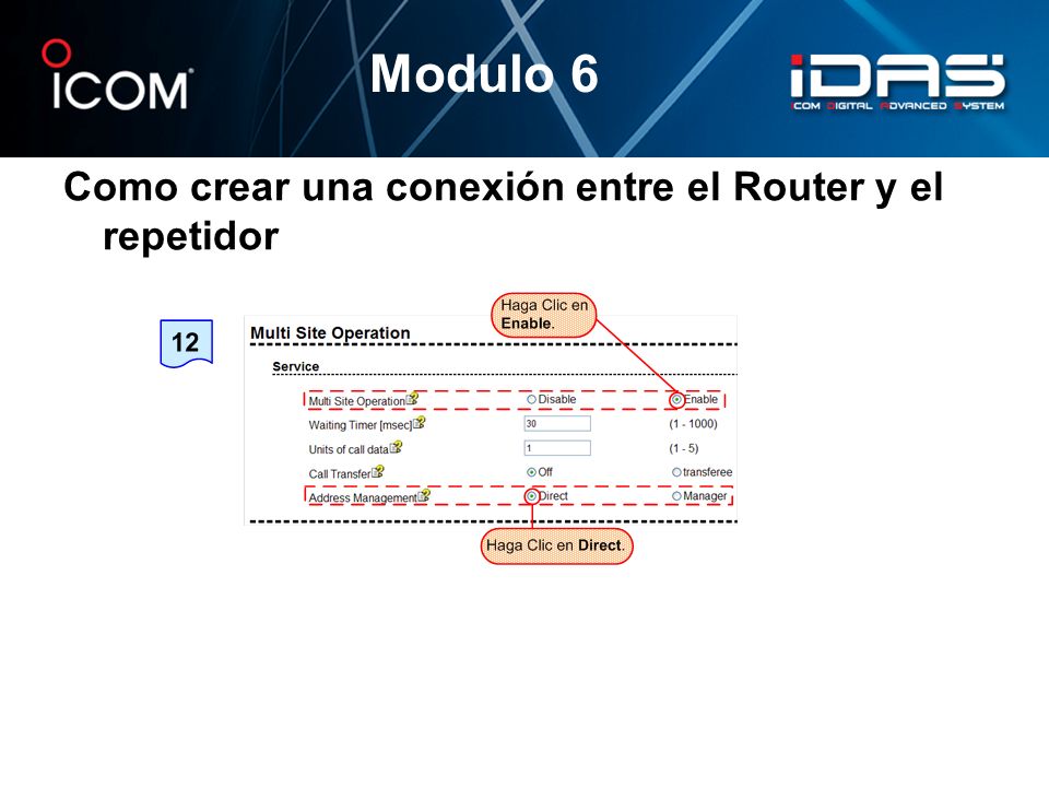 Como crear una conexión entre el Router y el repetidor