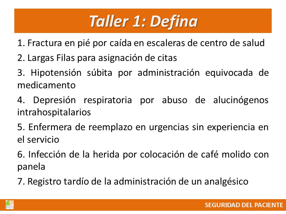 Taller 1: Defina