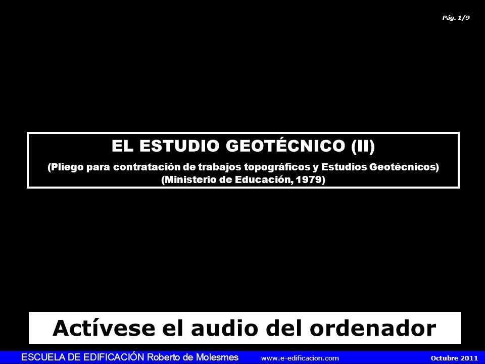 Actívese el audio del ordenador