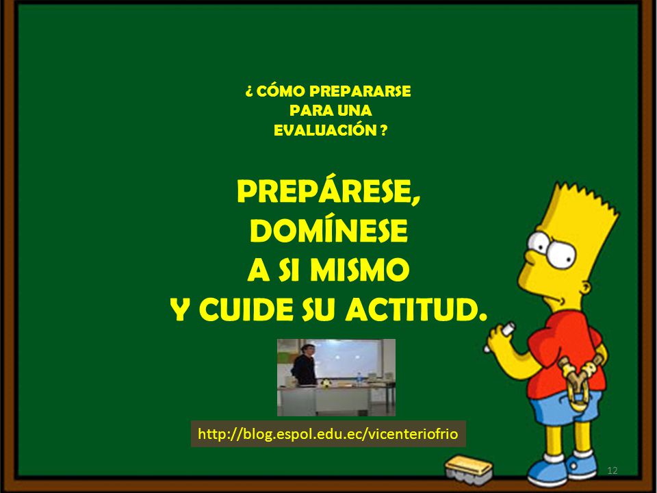 PREPÁRESE, DOMÍNESE A SI MISMO Y CUIDE SU ACTITUD. ¿ CÓMO PREPARARSE