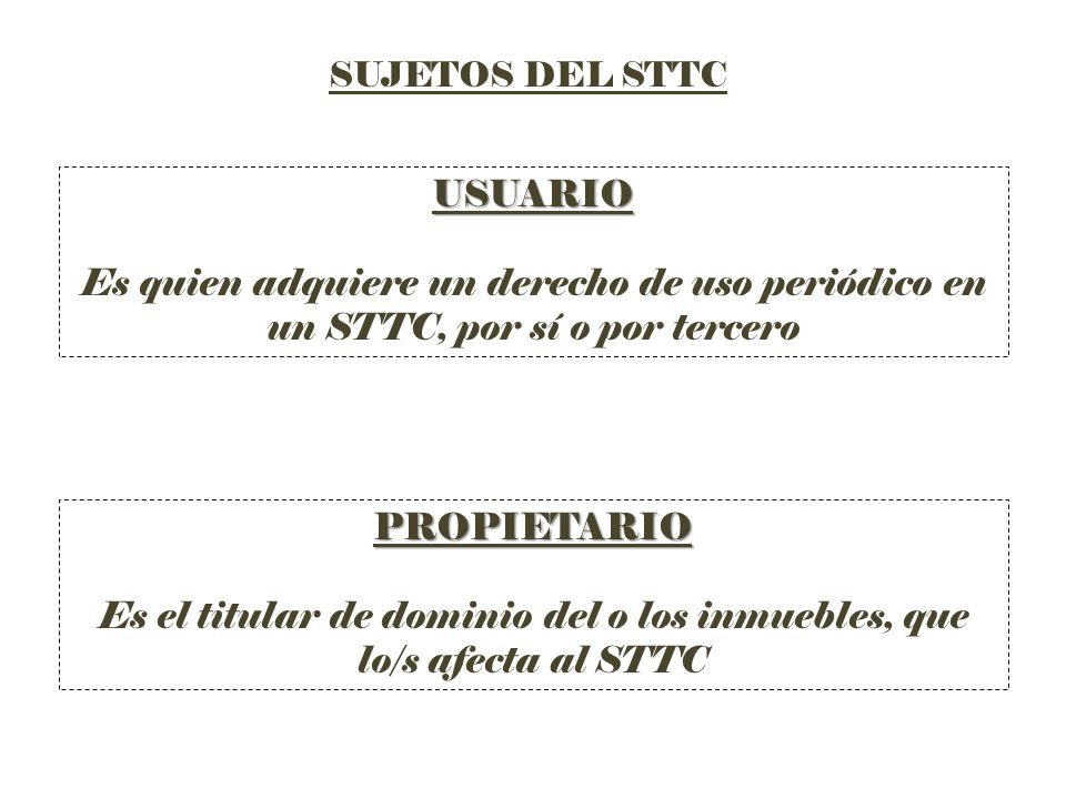Es el titular de dominio del o los inmuebles, que lo/s afecta al STTC