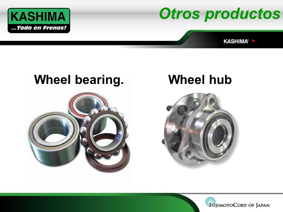 Otros productos Wheel bearing. Wheel hub