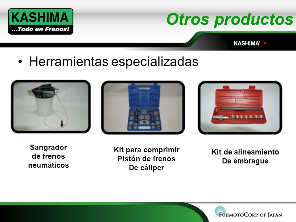 Otros productos Herramientas especializadas Sangrador de frenos