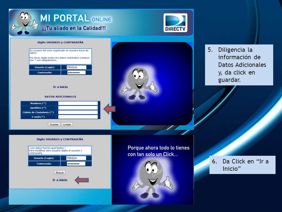 Diligencia la información de Datos Adicionales y, da click en guardar.